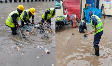 জলাবদ্ধতা নিরসনে কাজ করছে ডিএনসিসির কুইক রেসপন্স টিম