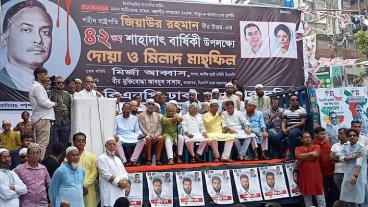 আ.লীগের সামনে দুইটা পথ, একটা হলো পতন আরেকটা পলায়ন : মির্জা আব্বাস
