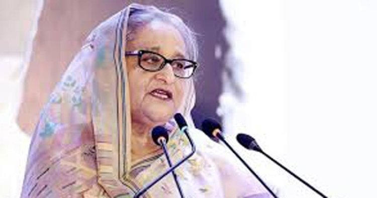 ঢাকা জেলা আ.লীগের নিজস্ব কার্যালয় উদ্বোধন করলেন শেখ হাসিনা