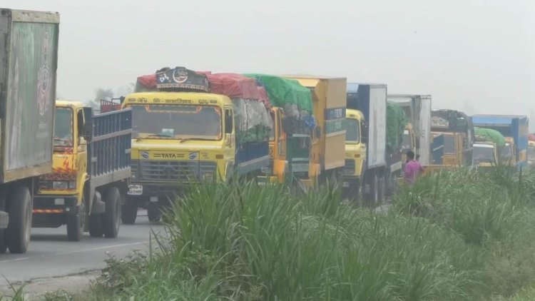 ঢাকা-টাঙ্গাইল মহাসড়কে ১৩ কিলোমিটার যানজট