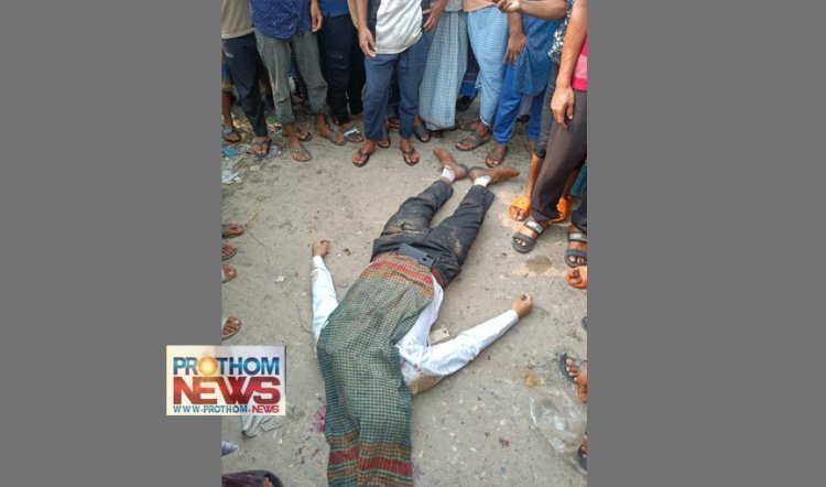 বিদ্যুতের খুঁটিতে চাপা পড়ে মেডিকেল রিপ্রেজেন্টেটিভয়ের মৃত্যু