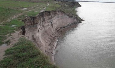 পদ্মা নদীতে ব্যাপক ভাঙন, বিলীনের পথে প্রস্তাবিত সেনানিবাস এলাকা