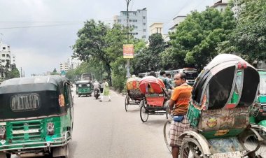 ঢাকায় এখন রিকশার দাপট, তৃতীয় দিনেও চলছে কোরবানি