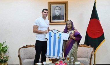 প্রধানমন্ত্রীর সঙ্গে সৌজন্য সাক্ষাৎ মার্টিনেজের