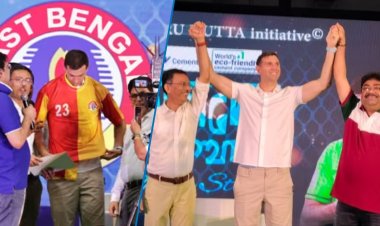 মঞ্চে মার্টিনেজের সঙ্গে সেলফি নিতে হুড়োহুড়ি, অতঃপর...