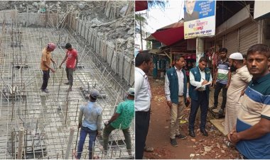 নিম্নমানের সামগ্রী দিয়ে ব্রিজ ও সড়ক নির্মাণ 