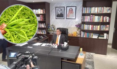 কাঁচা মরিচ বেশি কিনে রাখায় এখন দাম বেশি : অর্থমন্ত্রী