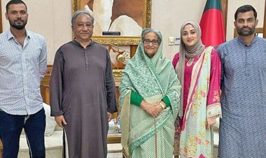 প্রধানমন্ত্রীর সাথে তামিমের সাক্ষাৎ