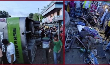 যশোরে বাসের ধাক্কায় একই পরিবারের পাঁচজনসহ নিহত ৭