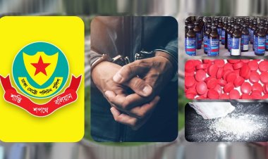 রাজধানীতে মাদকবিরোধী অভিযানে গ্রেফতার ৬৩