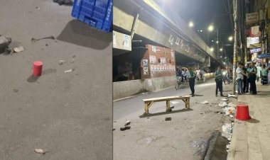 মগবাজারে ককটেল নিক্ষেপকারীকে খুঁজছে পুলিশ