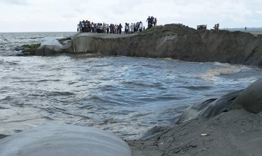 ভোলার শান্তির হাটে কথিত ইপিজেড নামে বেসরকারী ও সরকারী জমি দখল