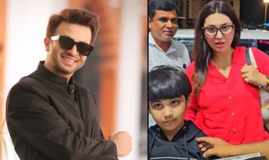শাকিবের পর এবার ছেলেকে নিয়ে যুক্তরাষ্ট্রে উড়াল দিলেন অপু