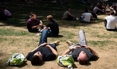 গরমে নাকাল ইউরোপ, মাটিতে লুটিয়ে পড়ে শ্রমিকের মৃত্যু