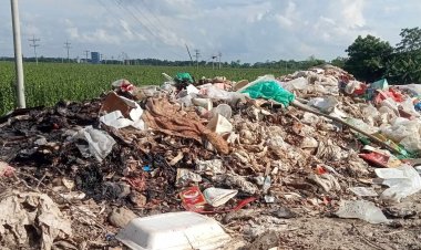 কৃষি জমিতে হোটেল বর্জ্য, উর্বরতা নষ্টের আশঙ্কা কৃষকের