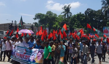 গাবতলী থেকে বিএনপির পদযাত্রা শুরু