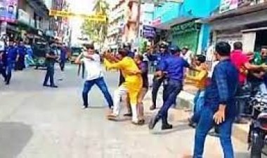 কিশোরগঞ্জে বিএনপির সঙ্গে পুলিশের সংঘর্ষ, গুলিবিদ্ধসহ আহত শতাধিক