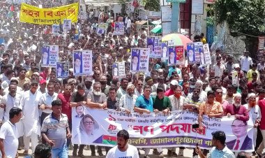 বাংলাদেশের সকল মানুষের দাবি একটাই এই সরকারের পতন: ওয়ারেছ আলী মামুন