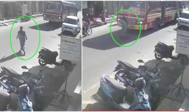 ছেলের কলেজ ফি দিতে ক্ষতিপূরণের আশায় বাসের সামনে লাফিয়ে পড়লেন মা