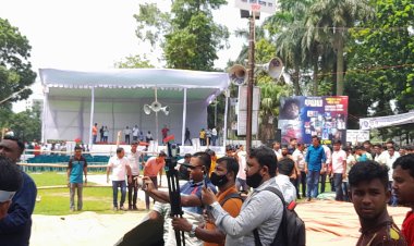 সোহরাওয়ার্দী উদ্যানে জড়ো হচ্ছেন নেতাকর্মীরা 