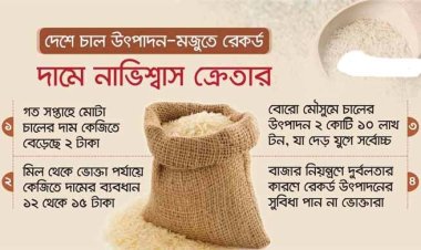 দেশে চাল উৎপাদন-মজুতে রেকর্ড, দামে নাভিশ্বাস ক্রেতার