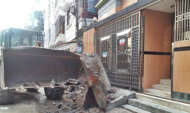 মোহাম্মদপুরে রাজউকের উচ্ছেদ অভিযান