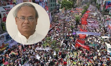 আওয়ামী লীগের শান্তি সমাবেশে বারুদের গন্ধ আর রক্তের হোলি: রিজভী