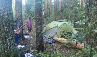 রাশিয়ায় ঘূর্ণিঝড় মাথায় গাছ পড়ে প্রাণ গেল ৮ জনের