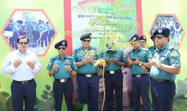 বাসযোগ্য পৃথিবী গড়তে বৃক্ষরোপণের বিকল্প নেই : ডিএমপি কমিশনার