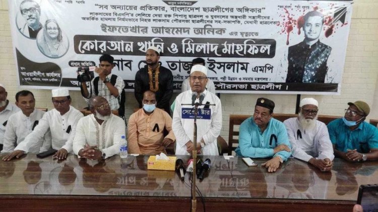 আমরা বিদেশি শক্তির কাছে মাথা নোয়াবো না : স্থানীয় সরকারমন্ত্রী