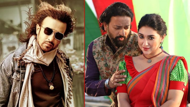 অপু বিশ্বাসের ‘লাল শাড়ি’ দেখবেন শাকিব ভক্তরা