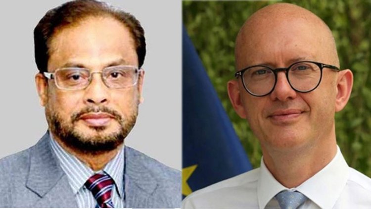 ইইউ রাষ্ট্রদূতের সঙ্গে জাপার বৈঠক, নির্বাচন নিয়ে আলোচনা