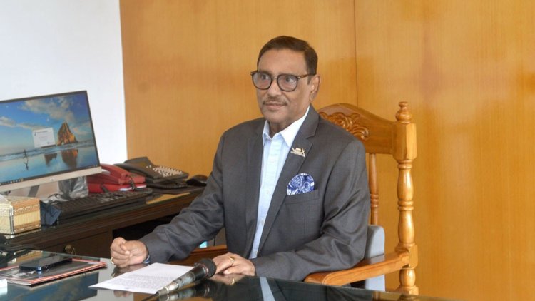 নির্বাচন নিয়ে অপপ্রচার চালাচ্ছে বিএনপি : ওবায়দুল কাদের