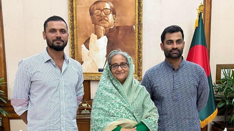 বিশ্বকাপে ‘মেন্টর মাশরাফিকে’ চান তামিম, সায় দিলেন প্রধানমন্ত্রী