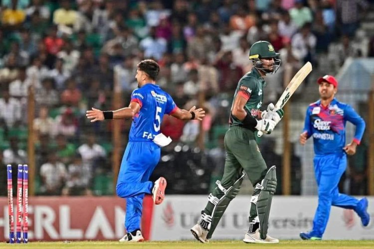 বিশাল ব্যাবধানে জয় আফগানদের