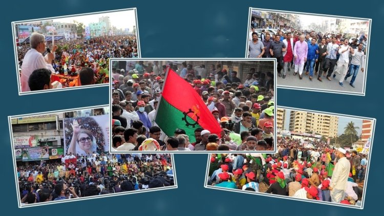 বিএনপির সমাবেশে টার্গেট ১০ লাখ লোক