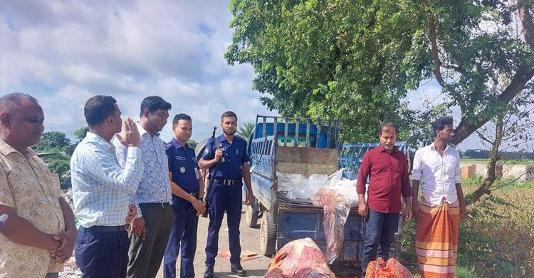 কুকুরে কামড়ানো গাভী জবাই করে বিক্রির চেষ্টা, জরিমানা দেড় লাখ