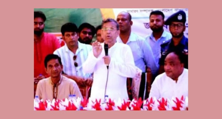 বাইরের কোনো দেশ চাপ দিয়ে কোনো কিছু করতে পারবে না: আইমন্ত্রী