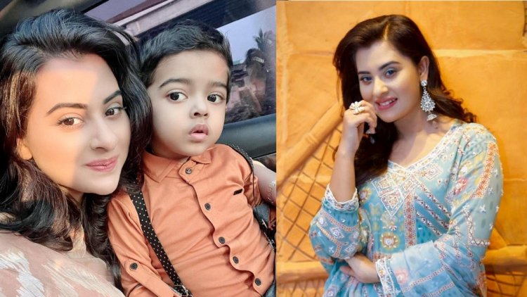 ছেলেকে নিয়ে হাজির হলেন বুবলী