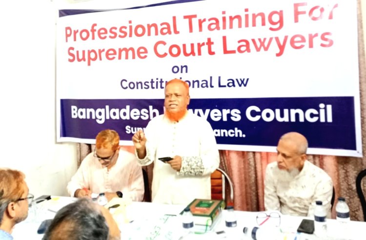 দক্ষ আইনজীবী হতে অধ্যয়ন ও প্রশিক্ষণের বিকল্প নেই: মাওলানা আব্দুল হালিম