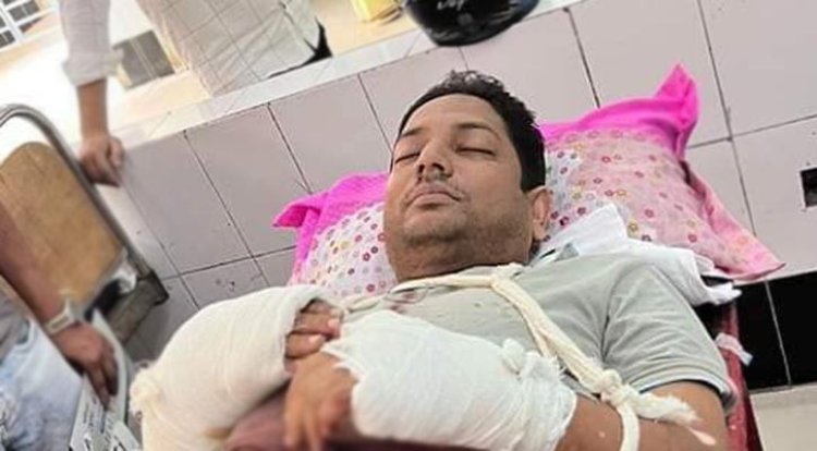ফরিদপুর জেলা জাকের পার্টির নেতাকে কুপিয়ে জখম