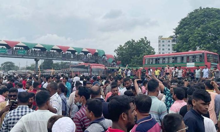 ধোলাইখাল ও মাতুয়াইলে অবস্থান নিয়েছেন বিএনপি নেতাকর্মীরা