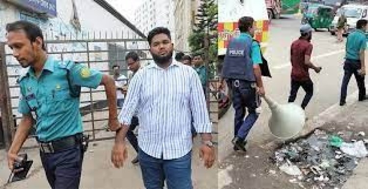 গাবতলীতে বিএনপির মাইক খুলে নিয়েছে পুলিশ, আটক ৬
