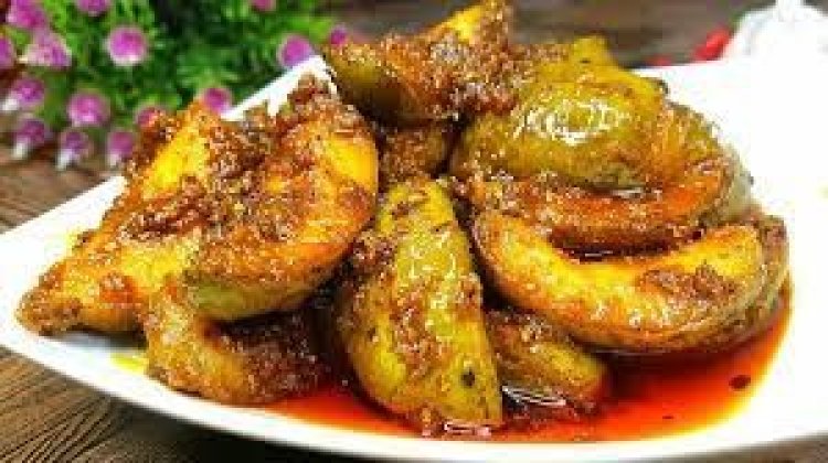আমড়ার টক-মিষ্টি আচার তৈরির রেসিপি