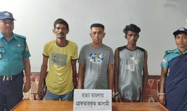 হত্যার ২৪ ঘণ্টার মধ্যে মূলহোতাসহ তিন আসামিকে আটক