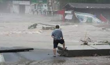  ১৪০ বছরের মধ্যে রেকর্ড বৃষ্টি চীনে, ২০ জনের মৃত্যু