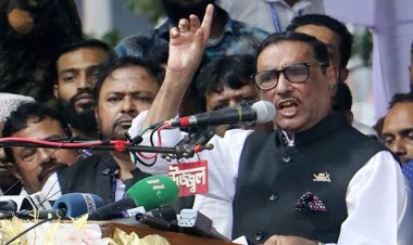 গোলাপবাগে গিয়ে কোমর আর সোহরাওয়ার্দী গিয়ে পথেই হাঁটু ভেঙে গেছে বিএনপির: কাদের