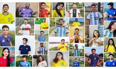 গিনেস রেকর্ড গড়লেন বাংলাদেশি ফুটবল ভক্তরা