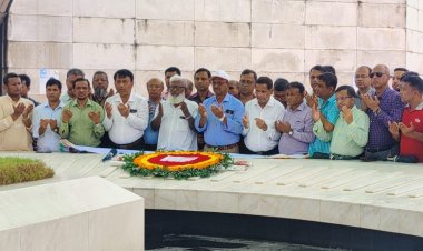 জিয়াউর রহমানের মাজারে ড্যাবের শ্রদ্ধাঞ্জলি নিবেদন