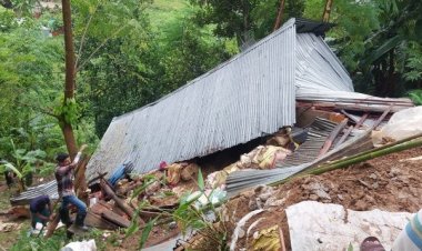  টানা বর্ষণে রাঙামাটিতে পাহাড় ধস